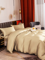 [Beige] SilkSilky-AU 19Momme Bedding Set 005