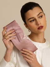 [PaleMauve+LightPink] SilkSilky-AU Sleep Mask 003
