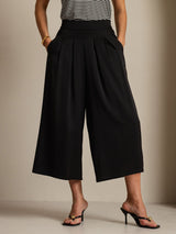 [Black] SilkSilky-AU Women's Pants 003