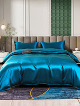 [Teal] SilkSilky-AU 25Momme Bedding Set 002