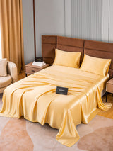 [Champagne] SilkSilky-AU 22Momme Pure Silk Bedding Set 006,
