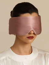 [PaleMauve+LightPink] SilkSilky-AU Sleep Mask 007