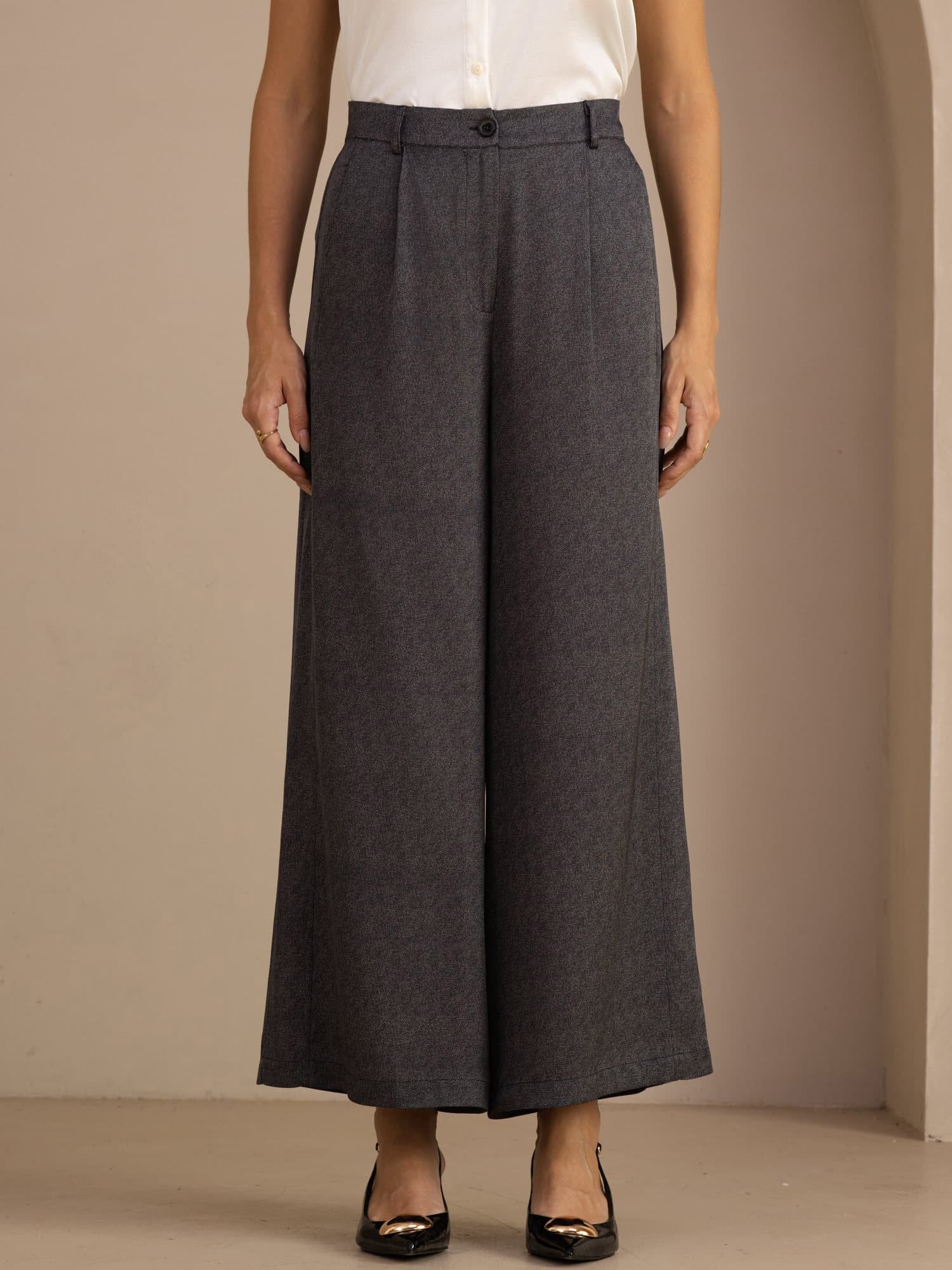 [Black] SilkSilky-AU Womens Pants 002