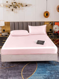 SilkSilky AU 19Momme Pure Silk Bedding Set Pink 002