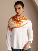 [Yellow Balloon] SilkSilky-AU Scarf 004