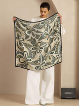 [P110] SilkSilky-AU Pure Silk Scarf 002
