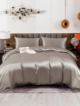 [Gray] SilkSilky-AU 19Momme Bedding Set 001