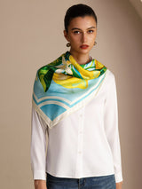 [Blue Lemon] SilkSilky-AU Scarf 003
