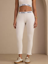 [White] SilkSilky-AU Womens Pants 001