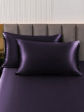 SilkSilky-AU 30Momme Pure Silk Pillowcase DeepPurple 001