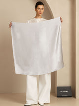 [Light Gray] SilkSilky-AU Scarf 003