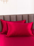 SilkSilky-AU 30Momme Pure Silk Pillowcase Wine 001