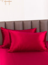 [Wine] SilkSilky-AU 22Momme Pure Silk Pillowcase 001
