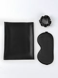 SilkSilky AU 19Momme Pure Silk Pillowcase Set Black 003