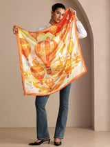 [Yellow Balloon] SilkSilky-AU Scarf 006