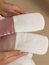 [PaleMauve+LightPink] SilkSilky-AU Sleep Mask 004