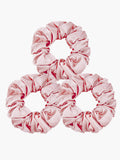 SilkSilky AU 19Momme Pure Silk Scrunchie Pink 003