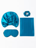 SilkSilky AU 19Momme Pure Silk Pillowcase Set Teal 005