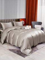 [Gray] SilkSilky-AU 22Momme Bedding Set 002
