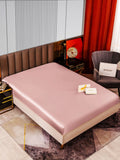 SilkSilky AU 22Momme Pure Silk Sheet PaleMauve 002