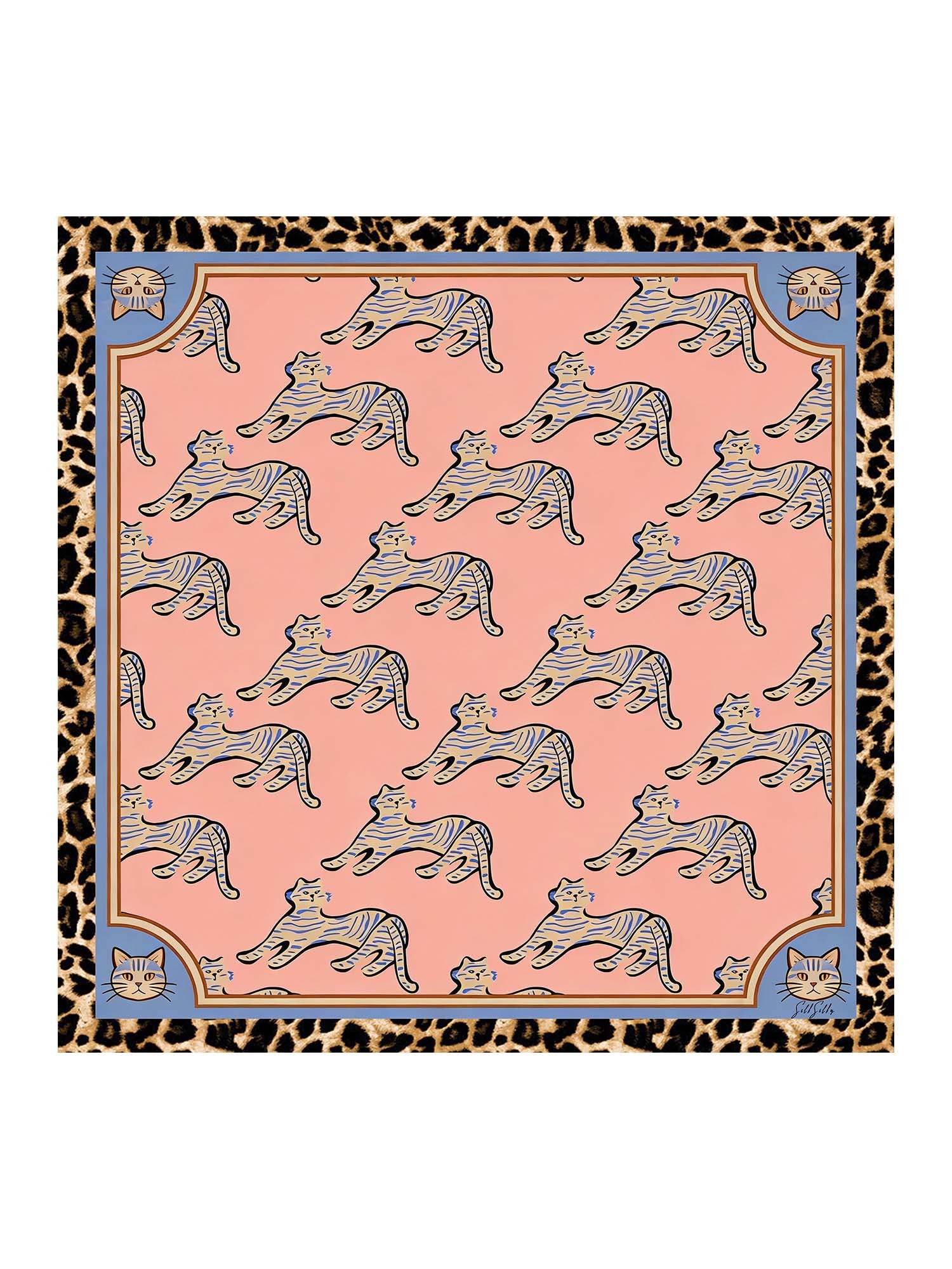 [Pink Cat] SilkSilky-AU Scarf 001