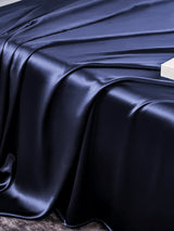 [Dark Blue] SilkSilky-AU 25Momme Bedding Set 005