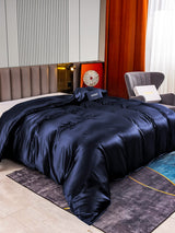 [Dark Blue] SilkSilky-AU 22Momme Duvet Covers 002