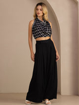 [Black] SilkSilky-AU Women's Pants 006
