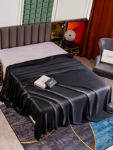 [Black] SilkSilky-AU 25Momme Sheet 001