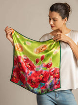 [P099] SilkSilky-AU Pure Silk Scarf 003,