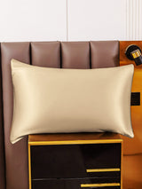 [Beige] SilkSilky-AU 22Momme Pure Silk Pillowcase 001
