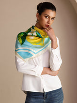 [Blue Lemon] SilkSilky-AU Scarf 004