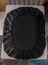 [Black] SilkSilky-AU 19Momme Bedding Set 003