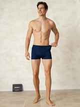 [Dark Blue] SilkSilky-AU Silk Knitted Mens Underwear 004