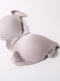 SilkSilky AU Silk Knitted Bra Gray 005