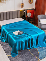 [Teal] SilkSilky-AU 19Momme Sheet 001