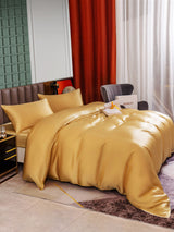 [Champagne] SilkSilky-AU 25Momme Bedding Set 006