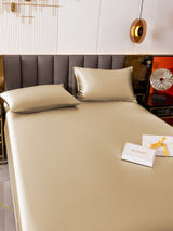 [Beige] SilkSilky-AU 19Momme Bedding Set 004