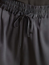 [Dark Gray] SilkSilky-AU 19Momme Stretch Silk Charmeuse Women's Shorts 006