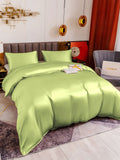 SilkSilky AU 19Momme Pure Silk Bedding Set MintGreen 003