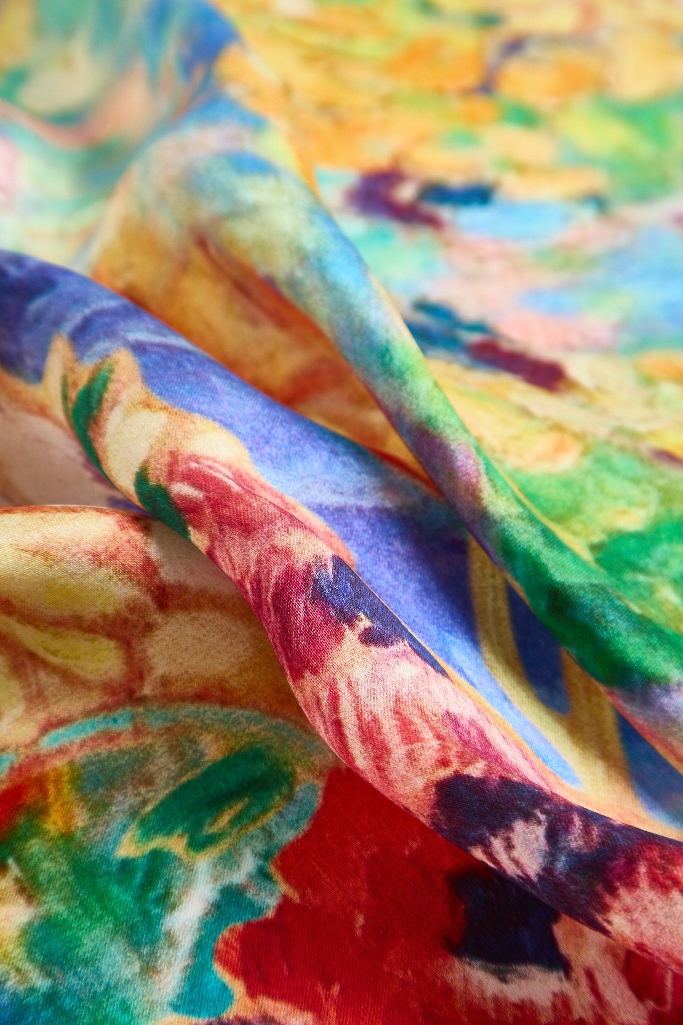 [P096] SilkSilky-AU Pure Silk Scarf 004