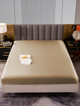 [Beige] SilkSilky-AU 22Momme Sheet 001
