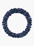 SilkSilky AU 19Momme Pure Silk Scrunchie Blue 011