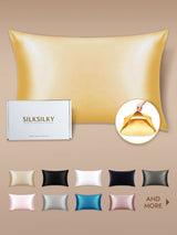 [Champagne] SilkSilky-AU 22Momme Pure Silk Pillowcase 001