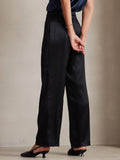 SilkSilky AU 19Momme Silk Womens Pants Black 004