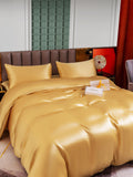 SilkSilky AU 25Momme Pure Silk Bedding Set Champagne 003