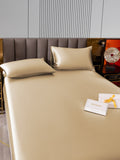 SilkSilky AU 22Momme Pure Silk Bedding Set Beige 003