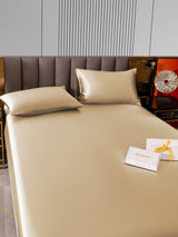 [Beige] SilkSilky-AU 22Momme Bedding Set 005