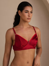 [Wine] SilkSilky-AU Bra 005