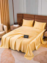 [Champagne] SilkSilky-AU 22Momme Pure Silk Bedding Set 002,
